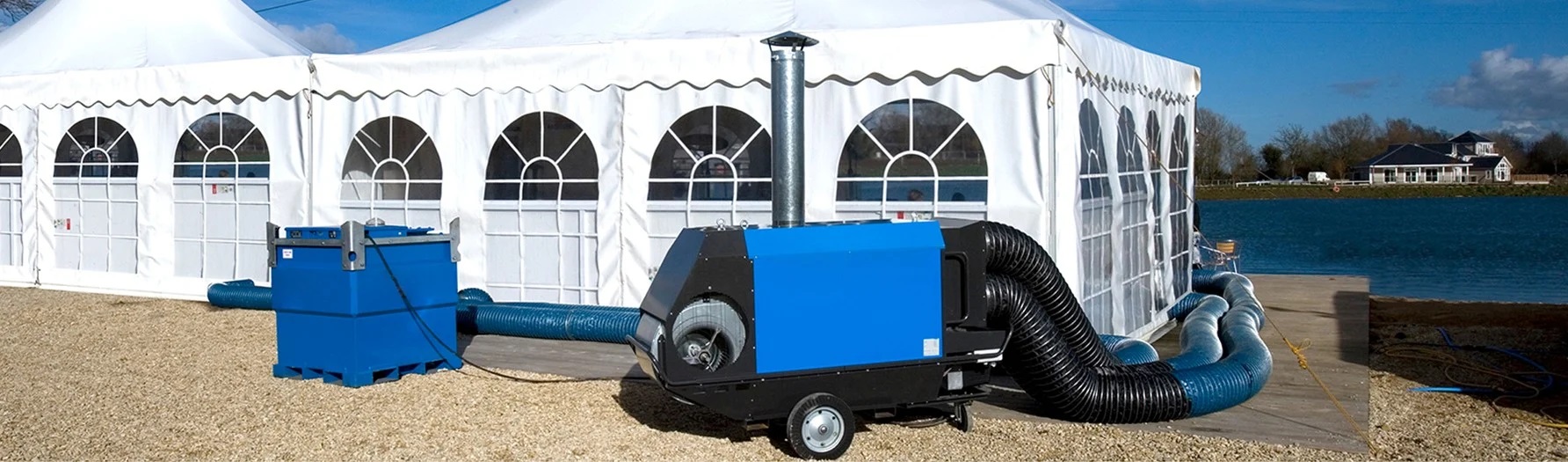 Beste Heizlösungen im Winter für temporäre